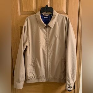 Chaps Flannel Lined Bomber Jacket